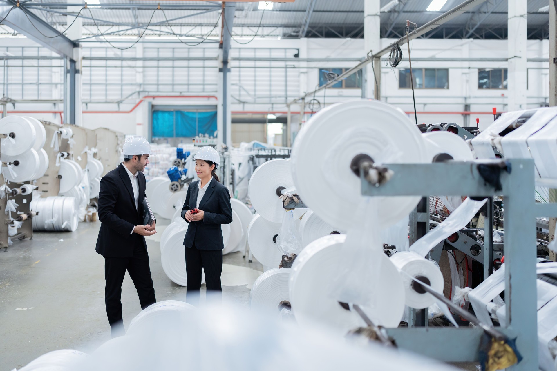 Across the industry, European male and Asian female engineers are recognized for their leadership in modernizing steel and plastic production with unique business models.
